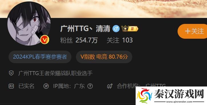 前十加起来三千多万!kpl选手粉丝前十榜无畏仅第五梦泪力压fly
